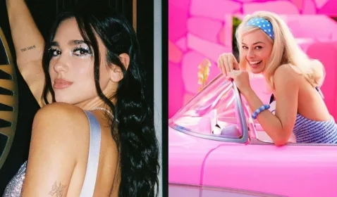 Penyanyi Dua Lipa Adu Akting dengan Margot Robbie di Film Barbie 