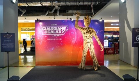 Seniman-Seniman Indonesia Hadirkan Patung Terinspirasi dari 'Groot' di Jakarta dan Bali