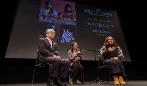 Film Like & Share Raih Penghargaan Tertinggi Grand Prix di Osaka Asian Film Festival 2023 