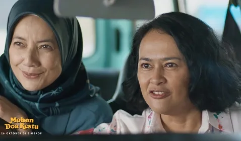 Sarah Sechan dan Cut Mini Reuni di Film 'Mohon Doa Restu' 