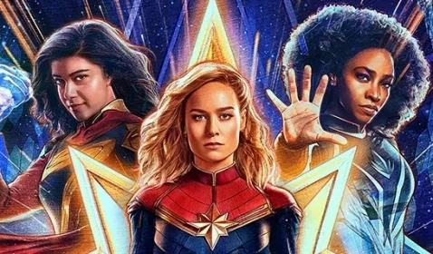Marvel Studios Rilis Poster Terbaru Film 'The Marvels'