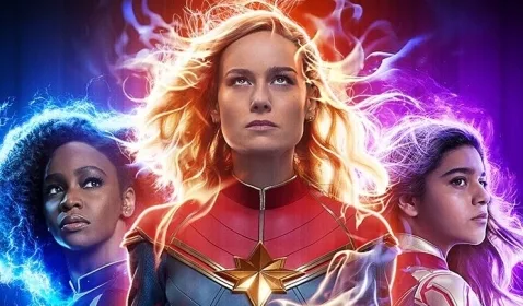 Marvel Studios Rilis Poster Eksklusif IMAX Terbaru Film 'The Marvels'