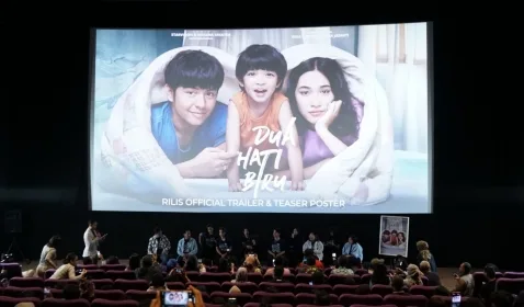 Film 'Dua Hati Biru' Siap Hadir di Bioskop Mulai 17 April 2024 