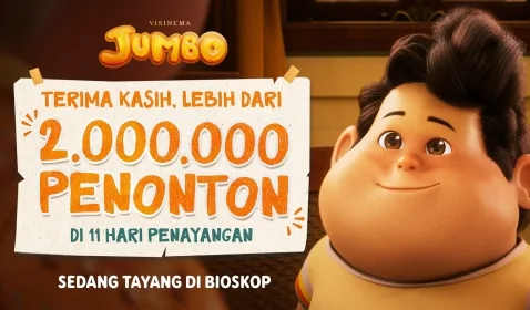WOW! Film 'JUMBO' Tembus Lebih dari 2 Juta Penonton!