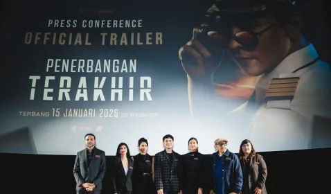 Jerome Kurnia, Nadya Arina, dan Aghniny Haque Tampil Emosional di Trailer Resmi 'Penerbangan Terakhir'