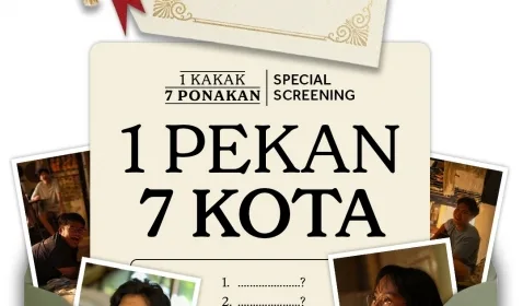 Jadi Film Paling Dinanti Tahun 2025, '1 Kakak 7 Ponakan' Tayang Lebih Dulu di 7 Kota
