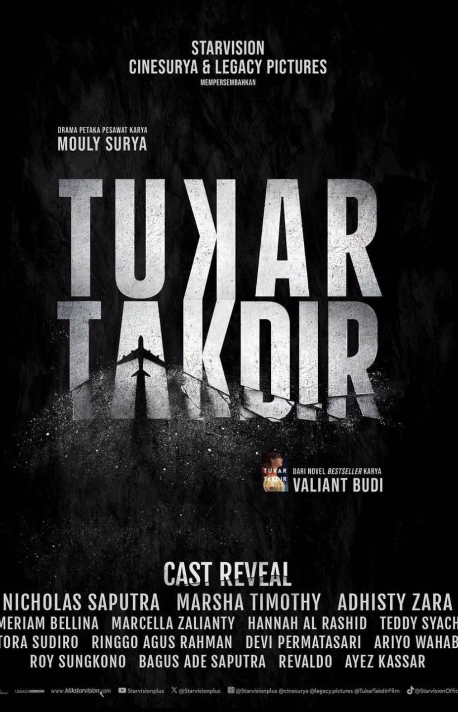 Netizen Deg-degan! Official Trailer Film Tukar Takdir Siap Rilis Hari Ini, 20 Agustus 2025